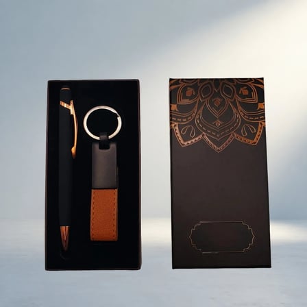 Şık Hediyelik Kalem Ve Anahtarlık Seti