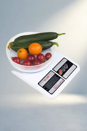 Uzun Ömürlü Dijital Mutfak Tartısı 10 Kg Hassas Ölçüm