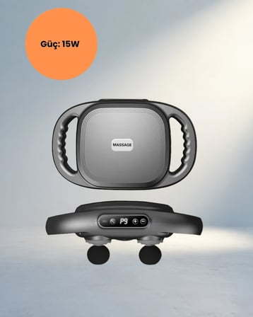 Ergonomik 6 Başlıklı Şarjlı Masaj Aleti 2000 Mah Derin Doku