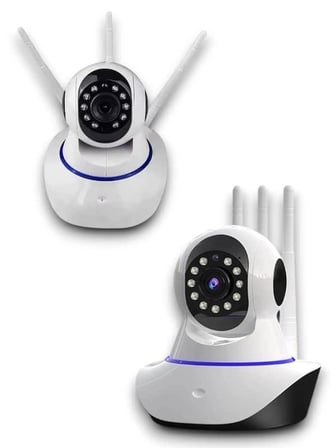 Çift Yönlü Sesli 1080P Wifi Kamera 360 Derece Kontrol