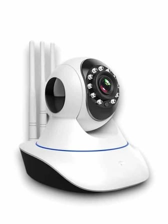 Çift Yönlü Sesli 1080P Wifi Kamera 360 Derece Kontrol