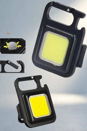 Taşınabilir Mıknatıslı Led Işık 3 Fonksiyonlu Usb Şarjlı