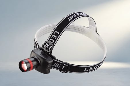 Uzun Menzilli Güçlü Zoomlu Led Kafa Feneri Kamp Ve Outdoor Kullanımı