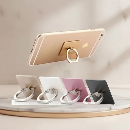 360 Derece Döner Telefon Parmak Tutucu Selfie Aparatı Tablet Uyumlu