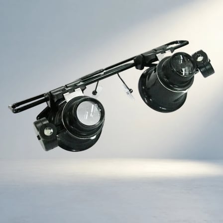 Led Işıklı Büyüteç Gözlük Onarım Aracı