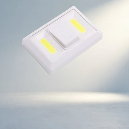 Pratik Kablosuz Cob Led Duvar Lambası Güçlü
