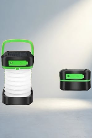 Şık Tasarımlı Katlanabilir Solar Lamba 1200 Mah İç Ve Dış Mekan