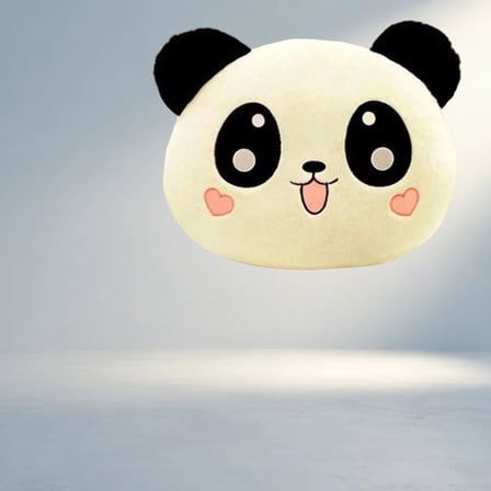 Şık Tasarımlı Panda Yastık Ile Rahatlık