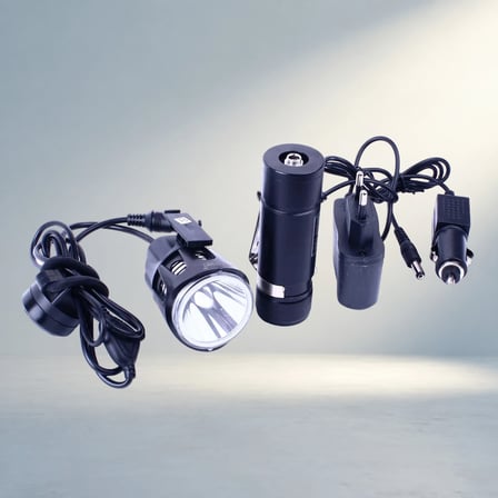 Güçlü Led Bisiklet Lambası Gece Sürüş Güvenliği Için