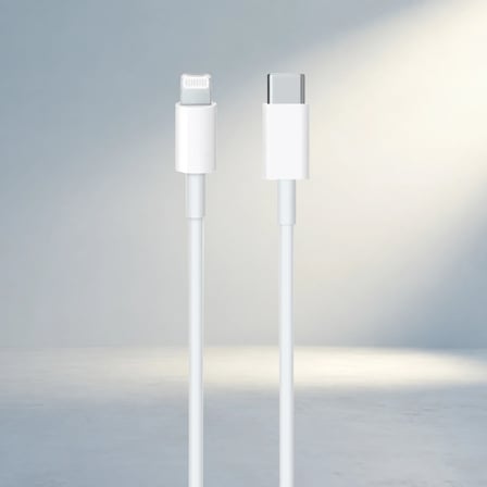 Uzun Kablo Ile Hızlı Şarj Ve Veri Aktarımı Type-C Lightning