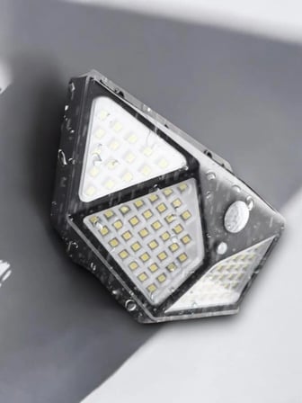 Dekoratif Güneş Enerjili Led 100 Led Bahçe Teras