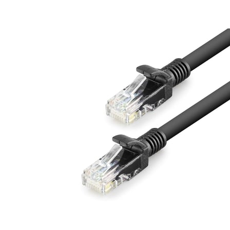 Yüksek Hızda Cat6 Kablo 10 Metre Siyah