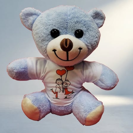 Sevimli Peluş Tişörtle Hediye Seçeneği