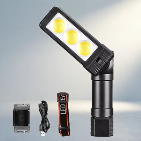 Pratik Mıknatıslı Şarjlı Çalışma Lambası Led Işığı