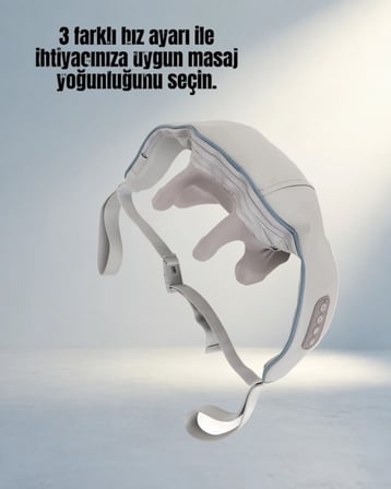 Isıtmalı Fonksiyonel Kablosuz Masaj Aleti 2 Modlu