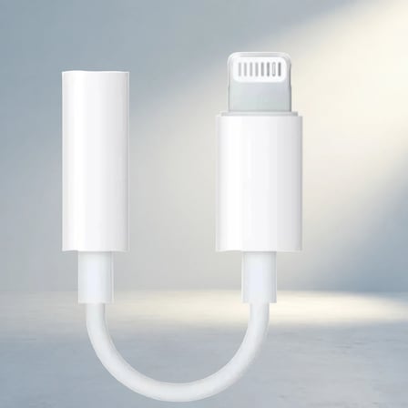Kompakt Lightning Aux Dönüştürücü Ses Adaptörü