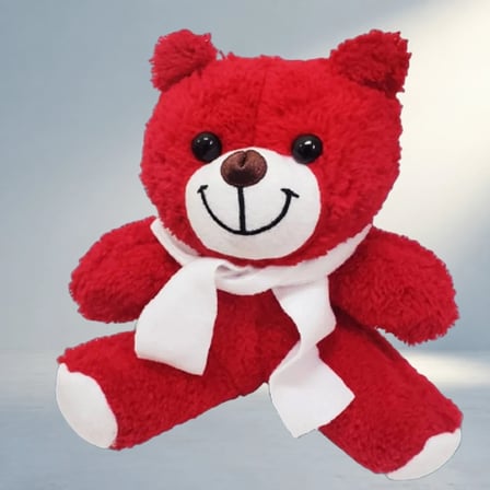 Şık Kırmızı Peluş Sevgililer Günü Hediyesi