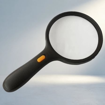 Ergonomik Işıklı Büyüteç Kitap Okuma Aracı