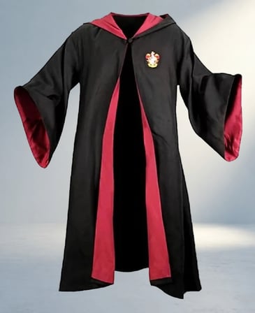 Gryffindor Tarzı Çocuk Cübbe Harry Potter Kostümü 7-8 Yaş