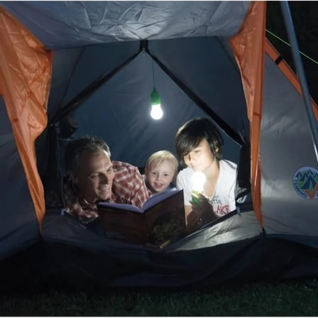 Aaa Pilli Çekmeli Mini Kamp Feneri Piknik Ve Acil Durum Aydınlatması