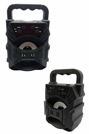 Taşınabilir Işıklı Bluetooth Hoparlör 5 Watt Radyo Özelliği