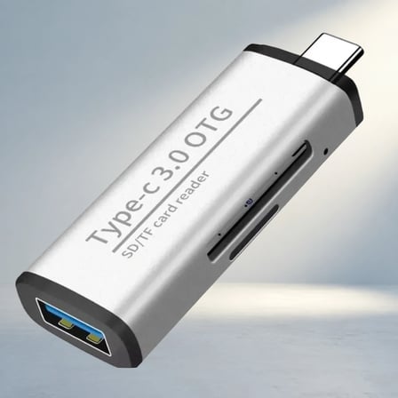 Hızlı Veri Aktarımına Sahip Type-C Kart Okuyucu Usb Hub