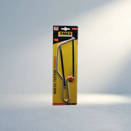 Yedek Bıçaklı Mini Kıl Testere Ahşap, Metal Ve Cam Kesimi İçin