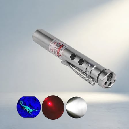 Fonksiyonel Led Cep Feneri Güçlü Işık Çok Amaçlı Kullanım