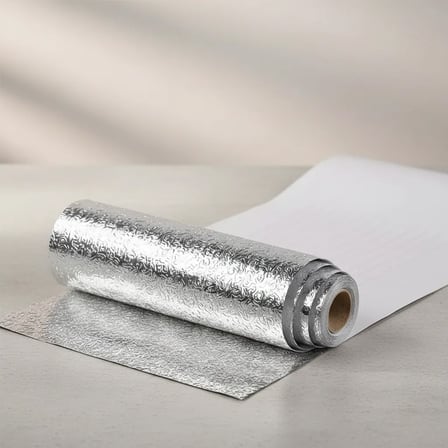 Mutfak Dolap Ve Tezgahlar İçin 5 Metre Yapışkanlı Alüminyum Folyo Kaplama