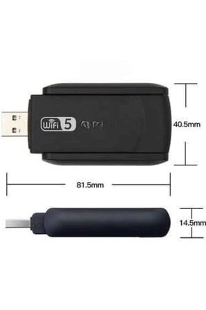 Kablosuz Wifi Alıcı Usb 3.0 Adaptör 5Ghz Destekli