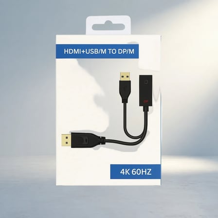 Çift Yönlü Hdmi Displayport Adaptörü Taşınabilir