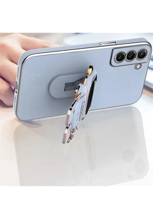 Dekoratif Astronot Figürlü Masaüstü Telefon Standı Dikey Yatay Kullanım