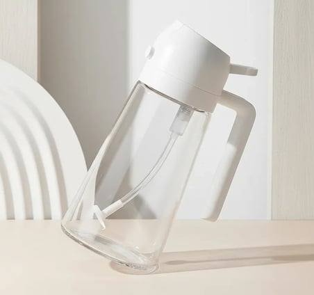 550 Ml Cam Yağ Şişesi Püskürtme Ve Dökme Başlıklı Sızdırmaz Tasarım