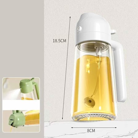550 Ml Cam Yağ Şişesi Püskürtme Ve Dökme Başlıklı Sızdırmaz Tasarım