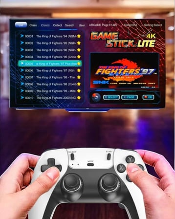 Çift Joystickli Retro Oyun Kolu 3D Game Yüksek Çözünürlük