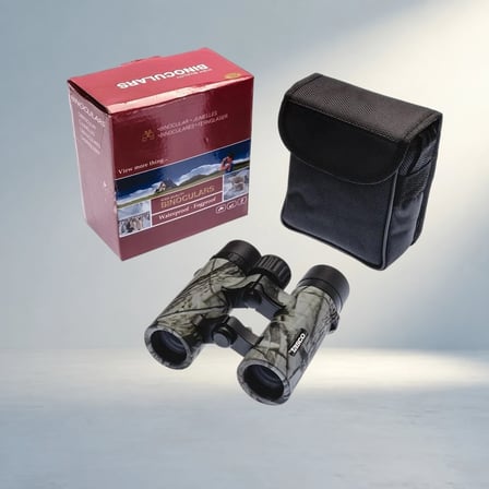 Kamuflaj Tasarımlı Su Geçirmez El Dürbünü 8X25