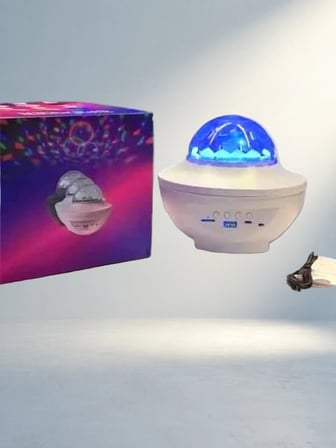 Çok Fonksiyonlu Led Projektör Hoparlör 1 Adet
