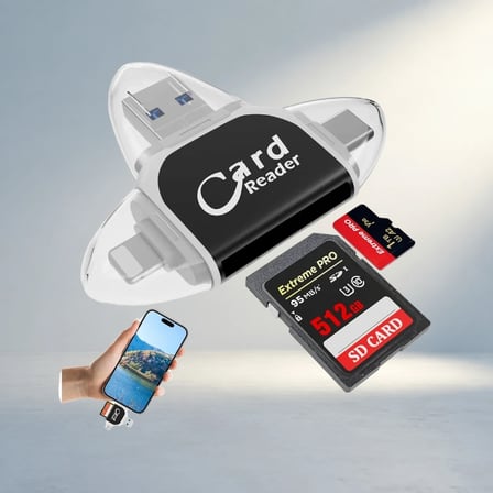 Kompakt Kart Okuyucu Fonksiyonlu Usb Type-C