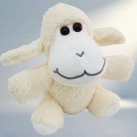 Şık Tasarımlı Sevimli Peluş Kuzu Hediye Seçeneği
