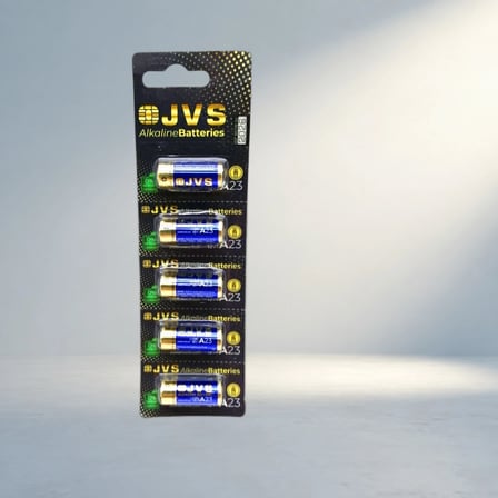 12V Araç Kumanda Pili 5'Li Kart Jvs A23 Lr23 Uzun Süreli Güç