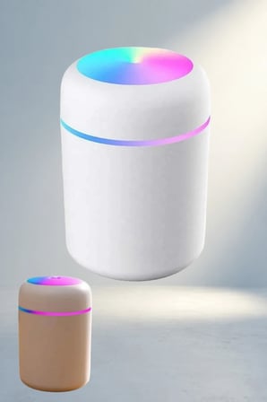 Mini Aromaterapi Buhardanlık Led Işıklı 3 Renk Seçeneği