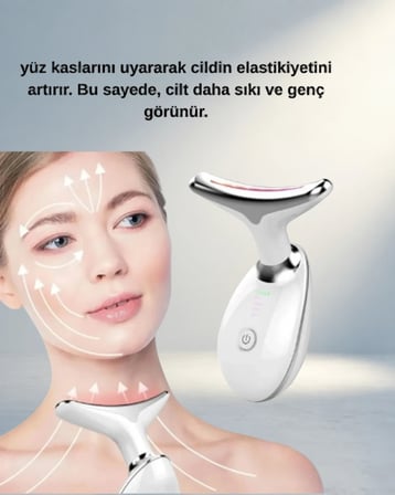 Ev Tipi Cilt Sıkılaştırıcı Gençleştirme Aleti 7000 Titreşim