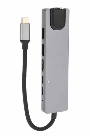 Type-C Dönüştürücü 8 Port Macbook Uyumlu Çoklayıcı