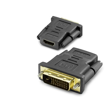 Hdmi Dvi F Çevirici 24+1 Siyah Renkli Bağlantı