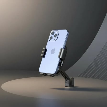 Ayarlanabilir Ayna Montajlı 360 Derece Bisiklet Motosiklet Telefon Sabitleyici