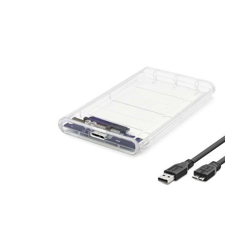 Şeffaf Tasarımlı 2.5 İnç Hdd Kutu Usb 3.0 Taşınabilir