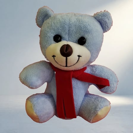 Şık Tasarımlı Mavi Peluş Hediye Seçeneği