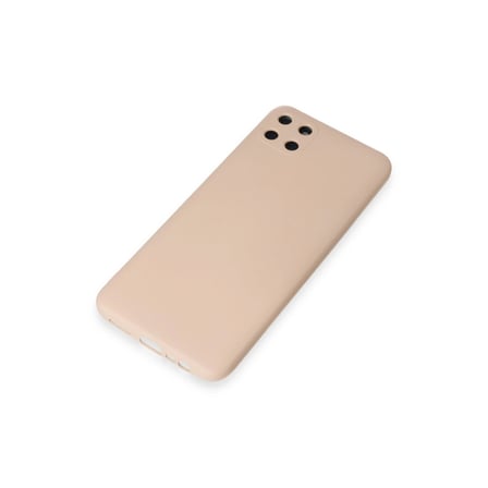 Tcx Realme C11 Kılıf Nano İçi Kadife Silikon - Pudra