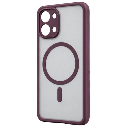 Tcx Xiaomi Redmi 15C 5G Loji Magsafe Kapak - Bordo