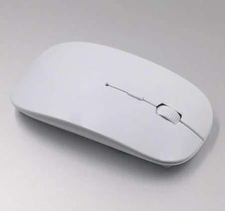 Tcx Ultra İnce Usb Bilgisayar Pc Dizüstü Masaüstü Kablosuz Mouse (Beyaz)